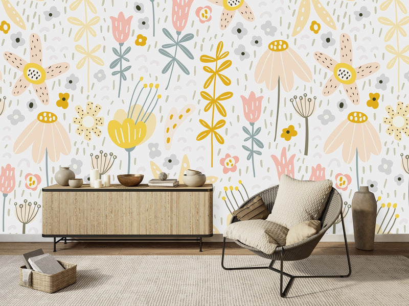 Yellow Flowers Wallpaper