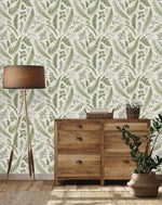 Stylish Fern Leaves Wallpaper Vogue