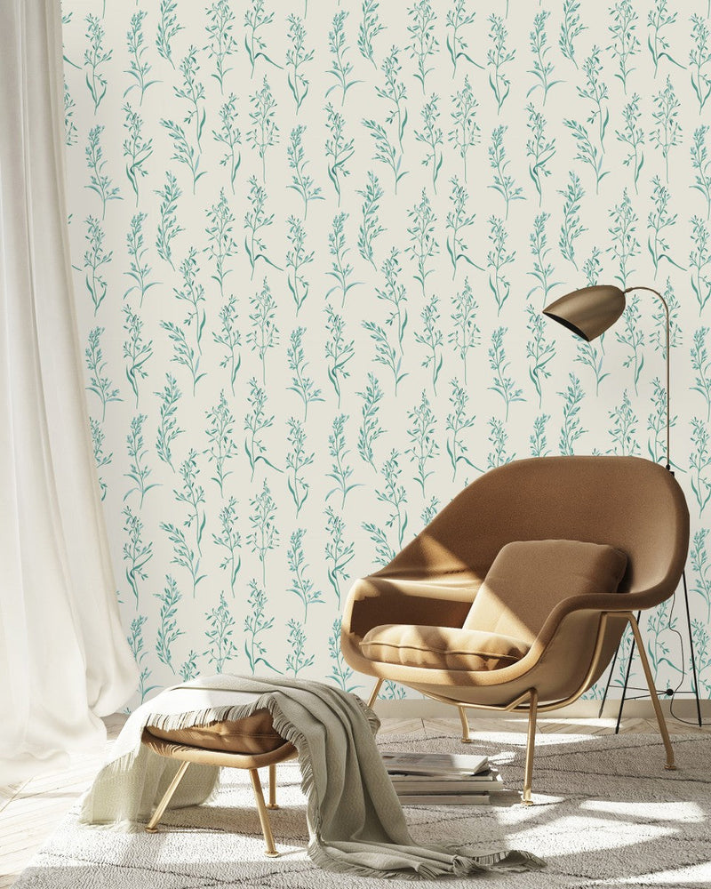 Fashionable Herbs Wallpaper Vogue Quality
