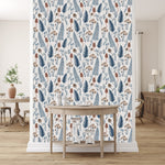 Voguish Mushrooms Wallpaper Tasteful
