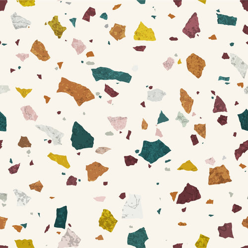 Voguish Multicolored Dots Wallpaper Chic