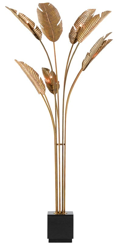 Currey and Company Tropical Grande Floor Lamp 8000-0075