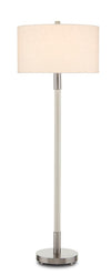 Currey and Company Bravo Gray Floor Lamp 8000-0096