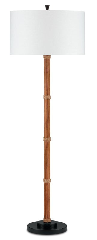 Currey and Company Reed Floor Lamp 8000-0103