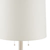 Currey and Company Malayan White Floor Lamp 8000-0112