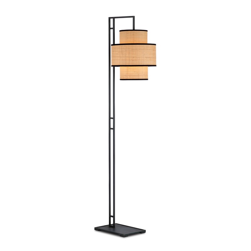 Currey and Company Marabout Floor Lamp 8000-0129