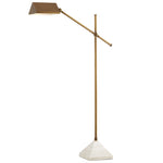 Currey and Company Repertoire Brass Floor Lamp 8000-0134