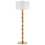 Currey and Company Sunbird Wood Floor Lamp 8000-0135