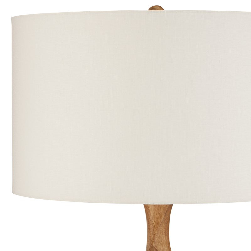 Currey and Company Sunbird Wood Floor Lamp 8000-0135