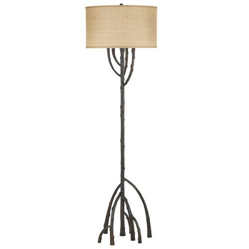 Currey and Company Mangrove Bronze Floor Lamp 8000-0142