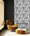 Grey Tropical Wallpaper