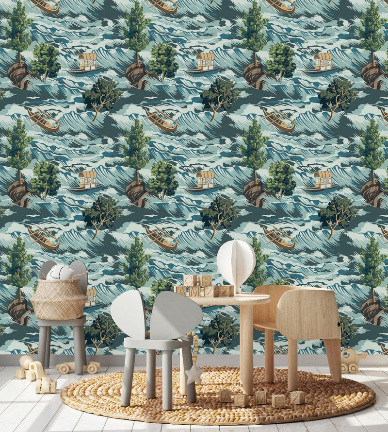 Storm Pattern Wallpaper