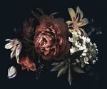 Contemporary Dark Floral Wallpaper Select