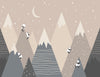 Beige Mountains Wallpaper