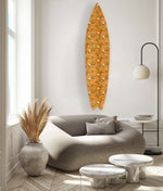 Beautiful Field Flowers Acrylic Surfboard Wall Art