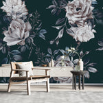 Grey Roses Wallpaper