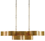Currey and Company Grand Lotus Oval Chandelier 9000-0046