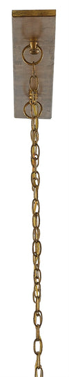 Currey and Company Maximus Rectangular Chandelier, Gold 9000-0054