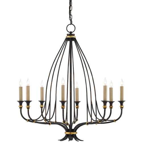 Currey and Company Folgate Chandelier, Small 9000-0214 - LOVECUP