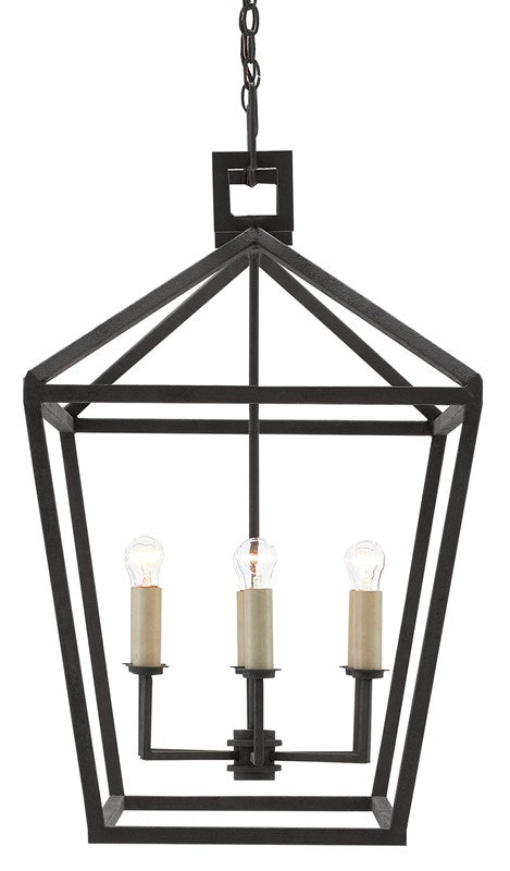 Currey and Company  Denison Rectangular Lantern 9000-0289