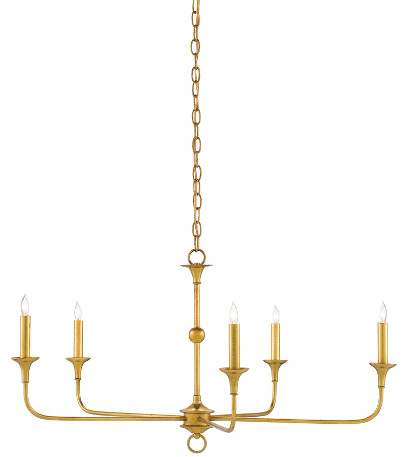 Currey and Company Nottaway Chandelier, Small 9000-0369