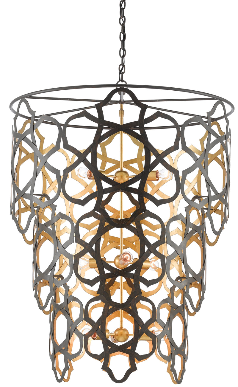 Currey and Company Mauresque Chandelier 9000-0381