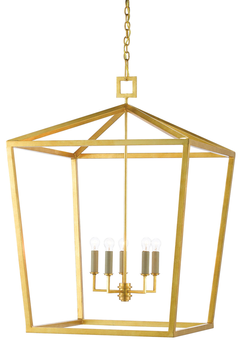 Currey and Company Denison Gold Grande Lantern 9000-0404