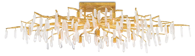 Currey and Company Forest Light Semi-Flush 9000-0423
