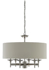 Currey and Company Bering Nickel Chandelier 9000-0424
