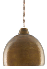 Currey and Company Earthshine Brass Large Pendant 9000-0425