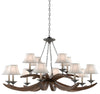 Currey and Company Whitlow Chandelier 9000-0433