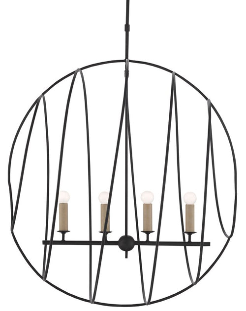 Currey and Company Auden Orb Chandelier 9000-0448