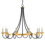 Currey and Company Hanlon Chandelier 9000-0474