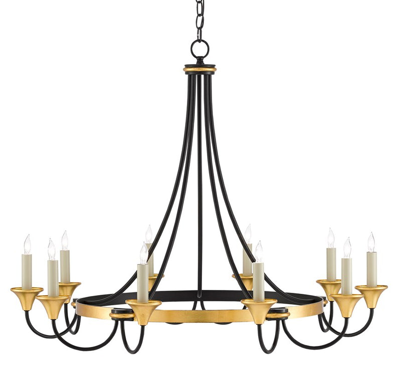 Currey and Company Hanlon Chandelier 9000-0474