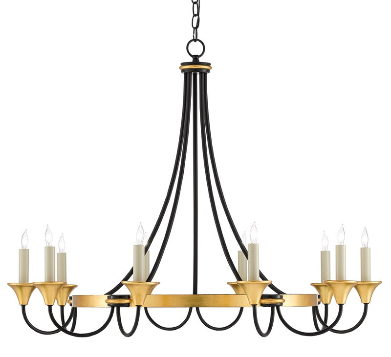 Currey and Company Hanlon Chandelier 9000-0474
