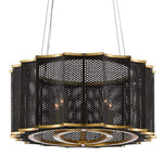 Currey and Company Nightwood Chandelier 9000-0512