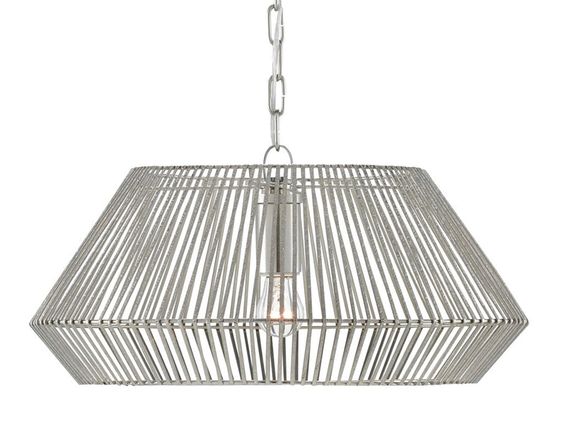 Currey and Company Pollinger Nickel Small Pendant 9000-0541