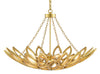 Currey and Company Allemande Gold Chandelier 9000-0565