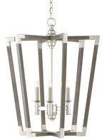 Currey and Company Bastian Small Gray Chandelier 9000-0605
