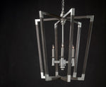 Currey and Company Bastian Small Gray Chandelier 9000-0605