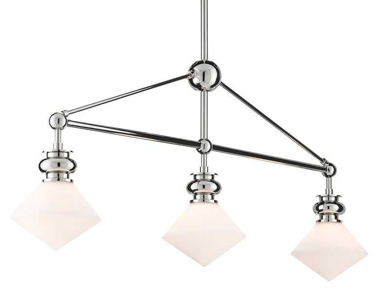 Currey and Company Rycroft Rectangular Chandelier 9000-0614