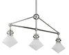 Currey and Company Rycroft Rectangular Chandelier 9000-0614