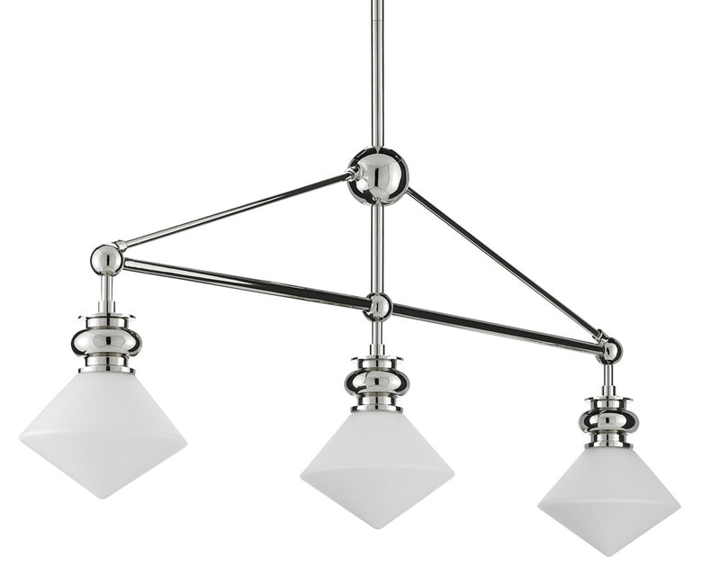 Currey and Company Rycroft Rectangular Chandelier 9000-0614