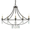 Currey and Company Novella Small Chandelier 9000-0641