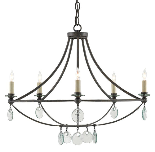 Currey and Company Novella Small Chandelier 9000-0641