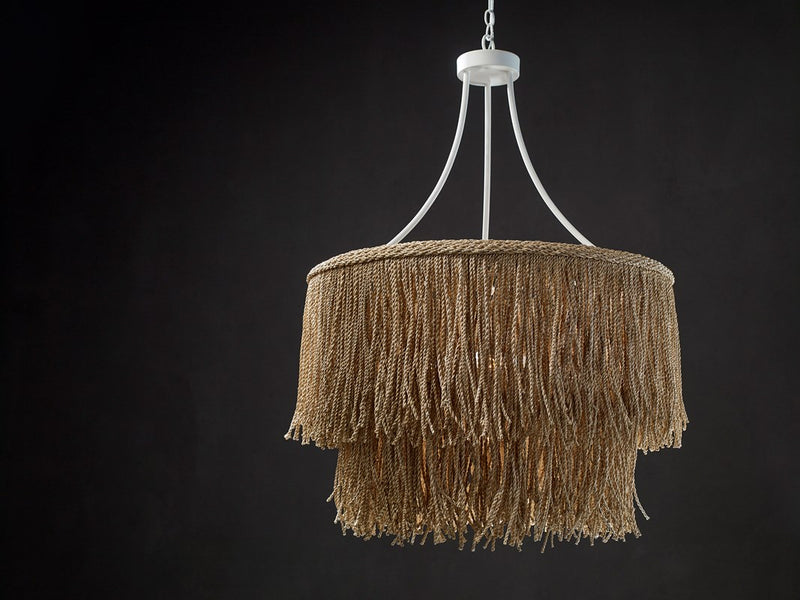 Currey and Company Samoa Two-Tiered Chandelier 9000-0649