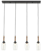 Currey and Company Hightider Rectangular Chandelier 9000-0651
