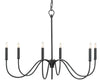 Currey and Company Tirrell Small Chandelier 9000-0653