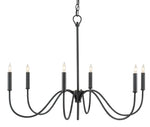 Currey and Company Tirrell Small Chandelier 9000-0653
