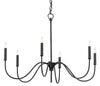 Currey and Company Tirrell Small Chandelier 9000-0653